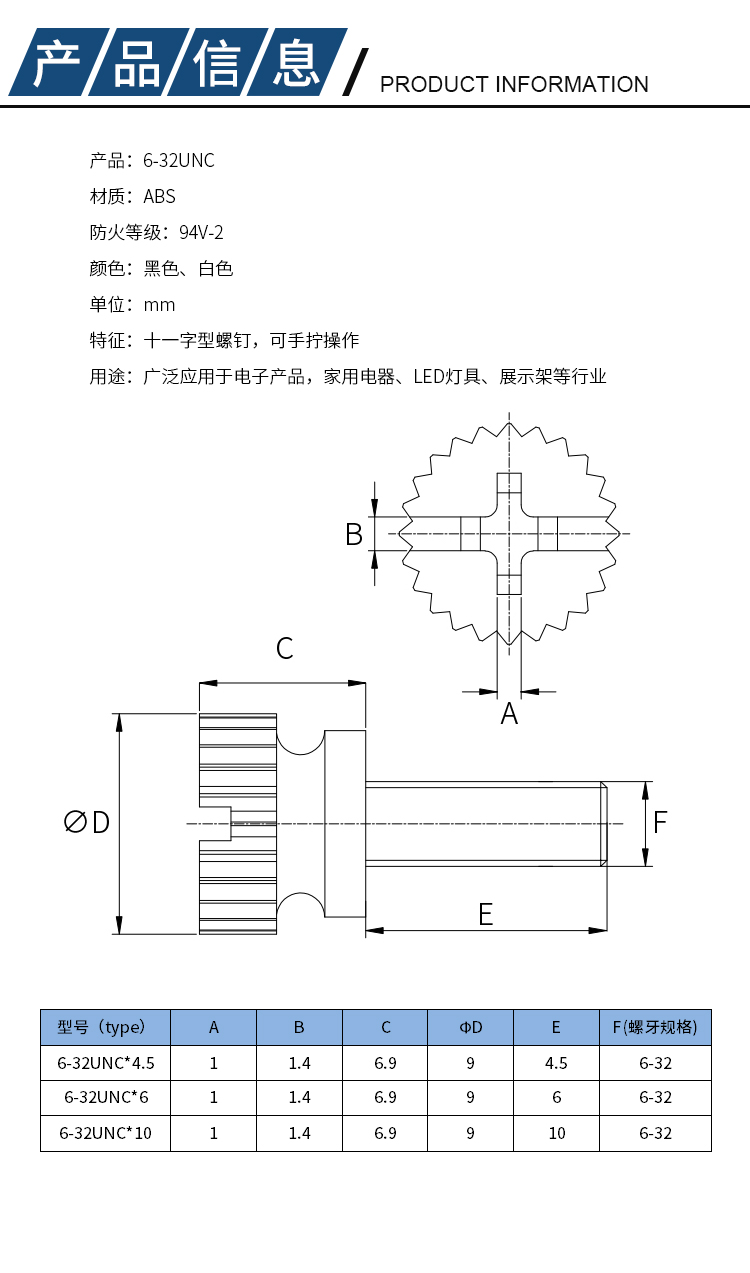 美制手轉(zhuǎn)螺絲6-32UNC詳情頁_03.jpg